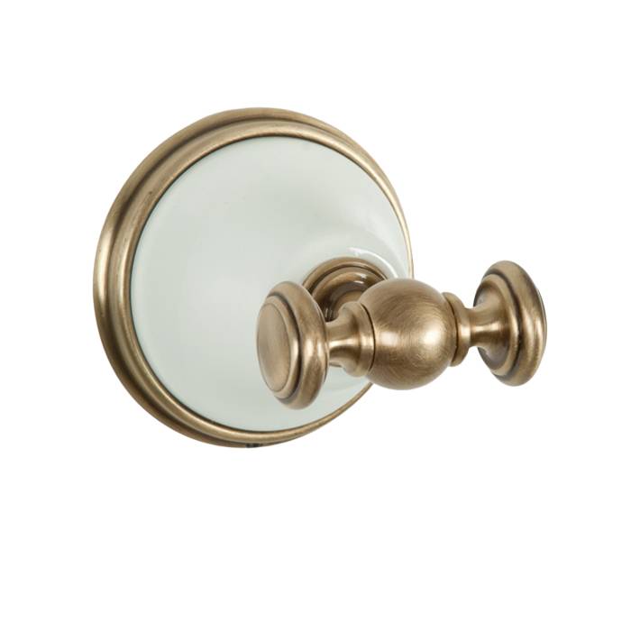 Крючок для полотенца Tivoli Harmony белый/бронза TWHA016bi/br