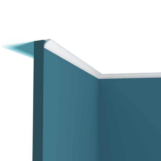 Карниз потолочный Perfect Plus P164 из ударопрочного полимера 2000x100x100 мм P164