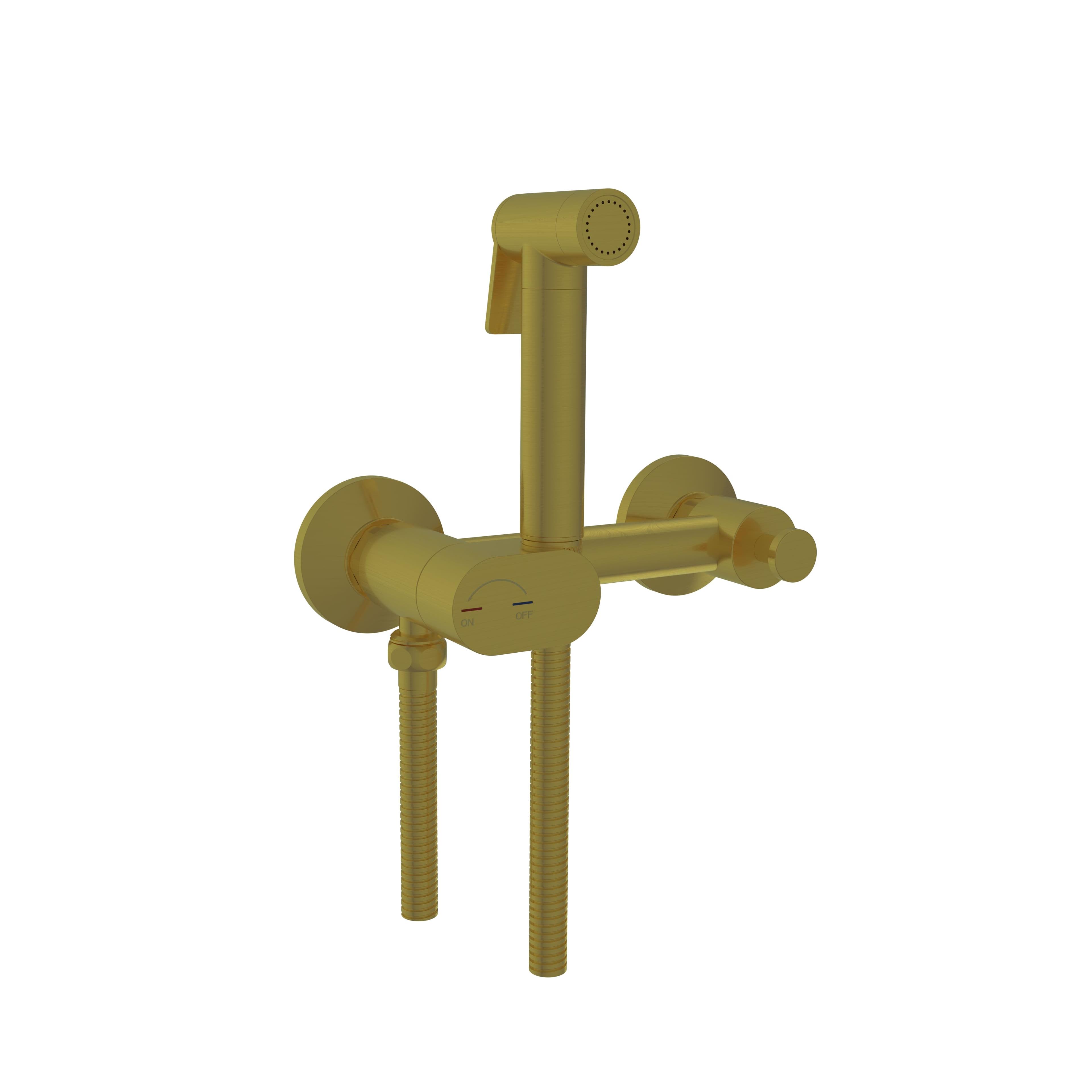 Гигиенический душ со смесителем RGW SP-216Gb золото 581408216-06