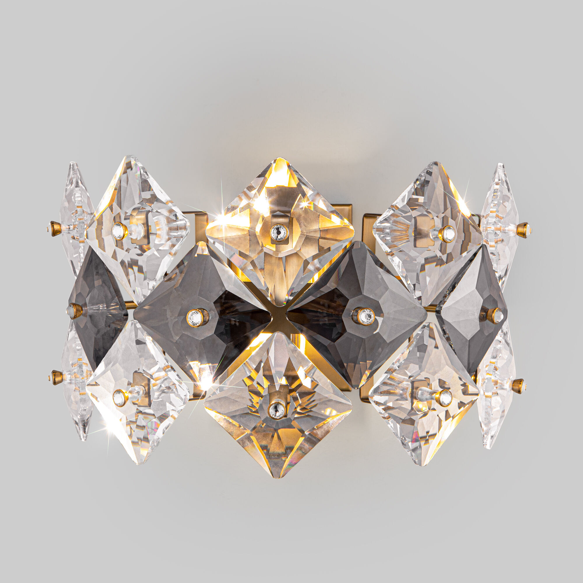 Настенный хрустальный светильник 371/3 Strotskis