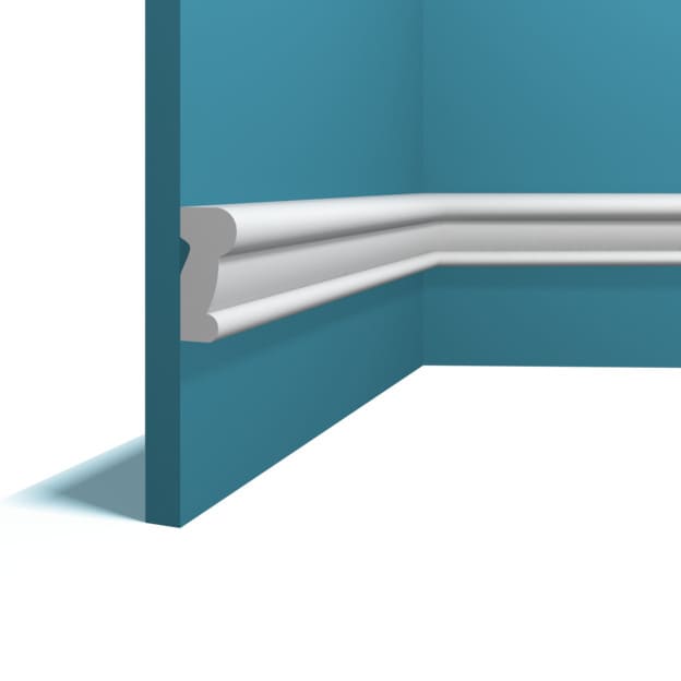 Молдинг Perfect Plus P25 из ударопрочного полимера 25х12х2000 мм 1484