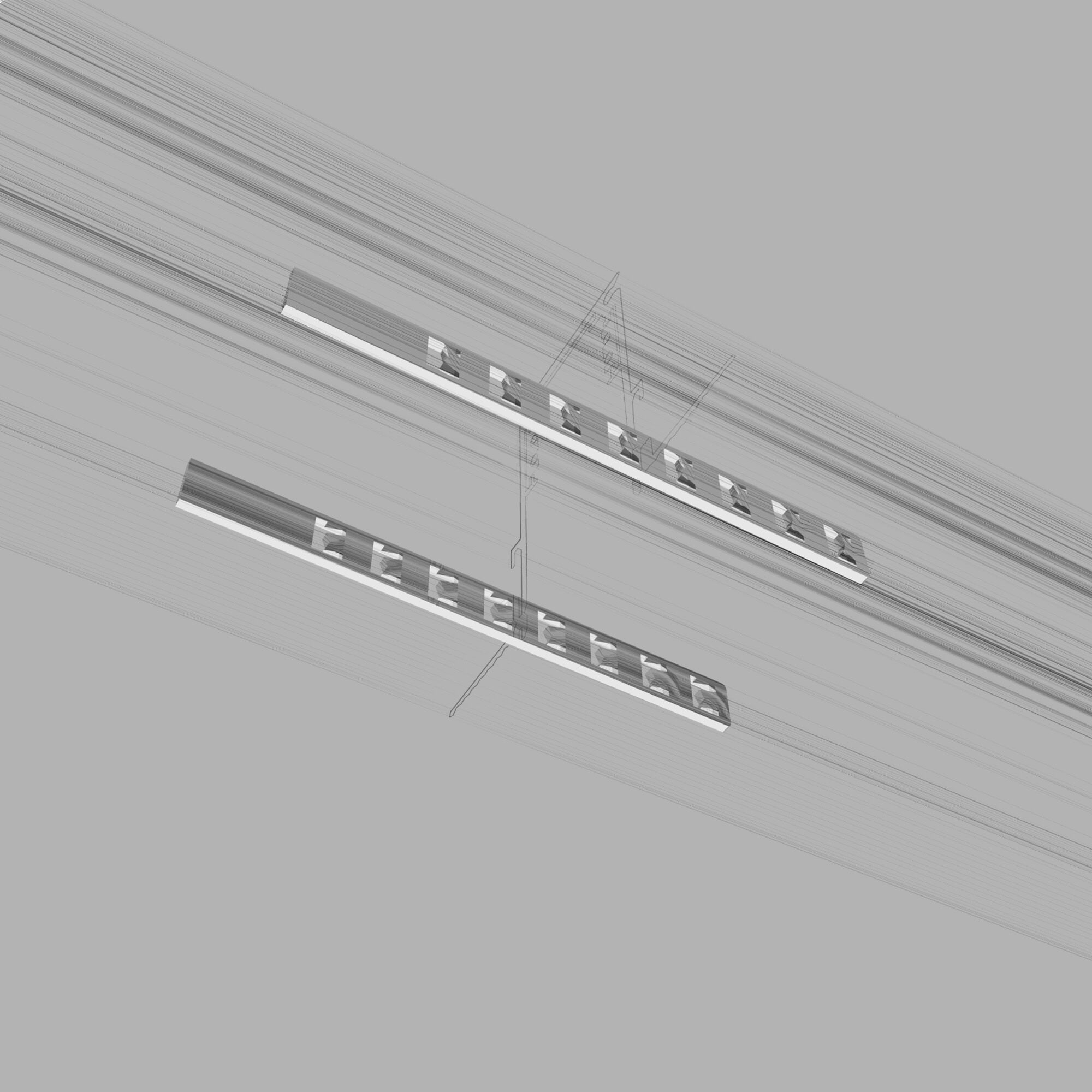Slim Magnetic Соединительная планка узкая для шинопровода 85100/00 85100/00