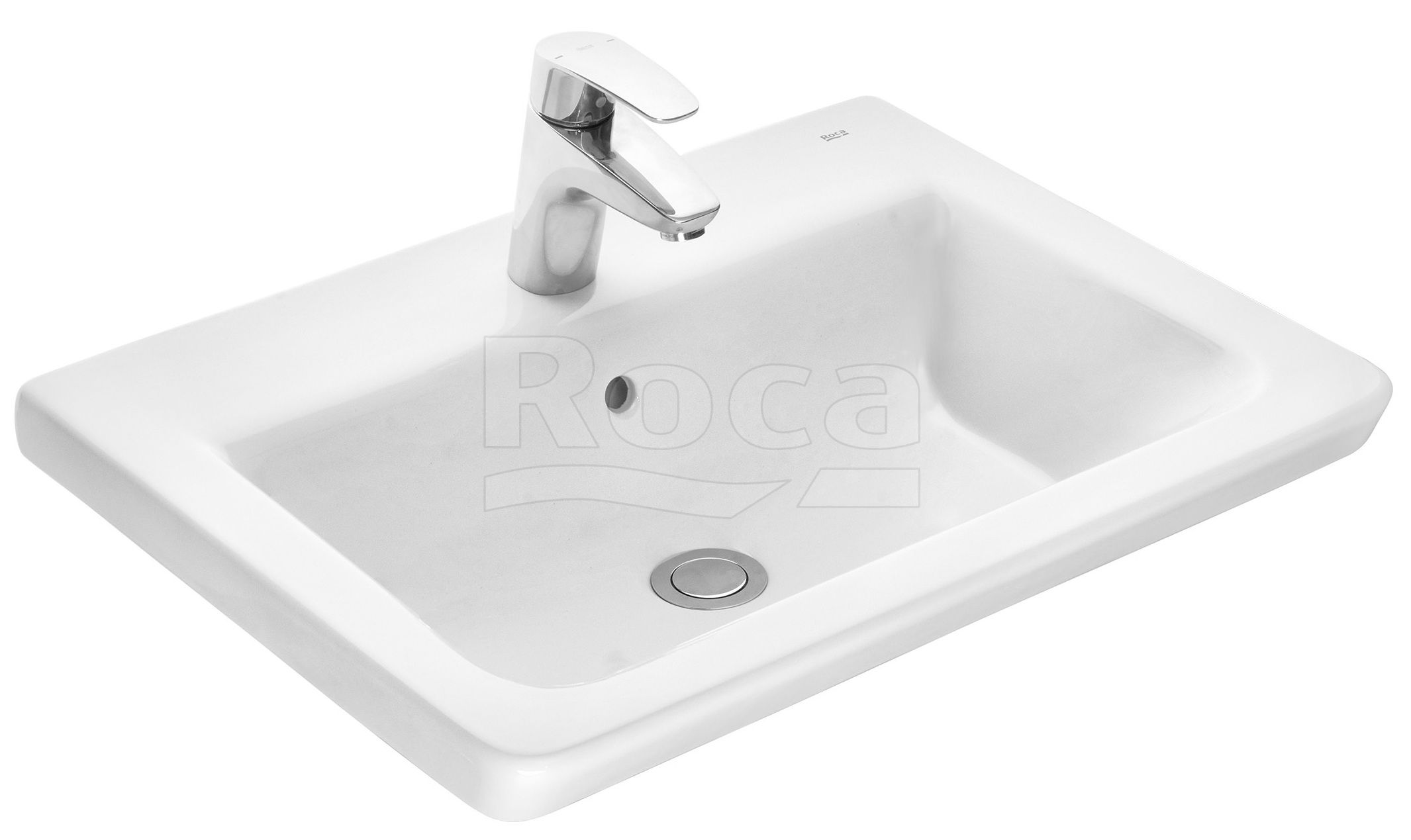 Раковина накладная Roca The Gap 600x440 мм 327472000