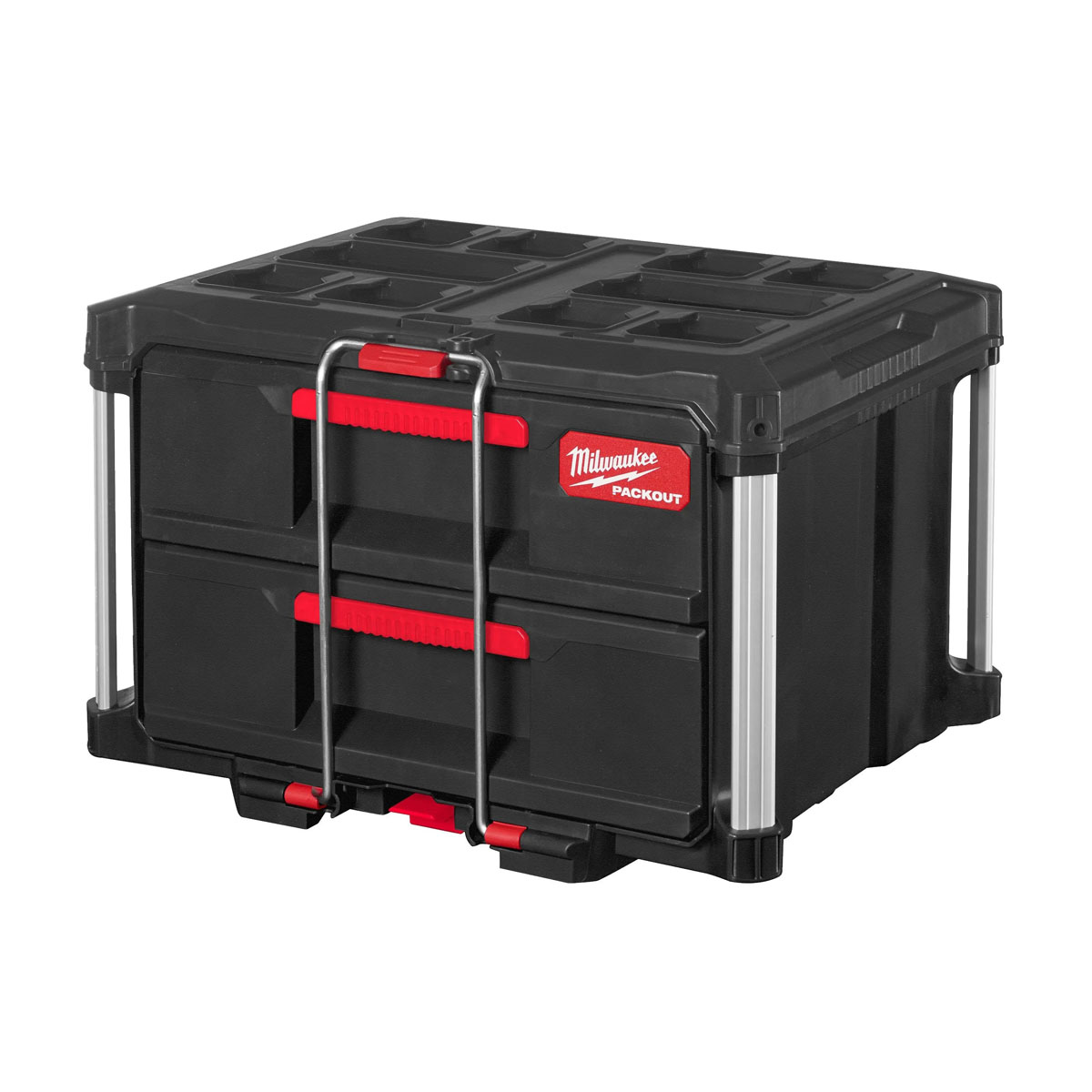 Ящик для инструментов Milwaukee PACKOUT с 2-мя выдвижными отсеками 4932472129