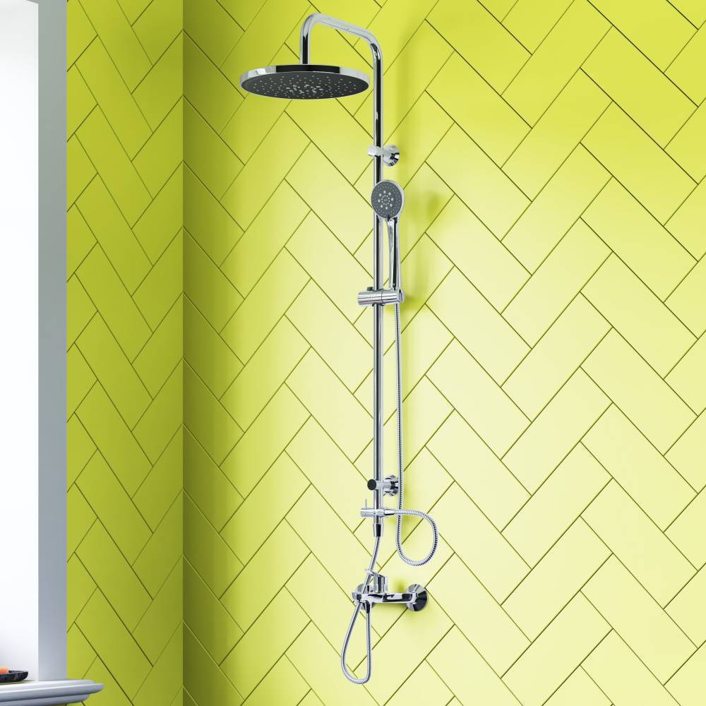 Душевая система DORFF Norma с тропическим душем D0710000