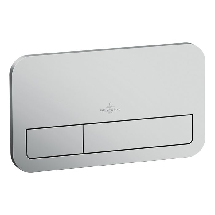 Клавиша смыва Villeroy & Boch ViConnect E200 хром матовый 92249069