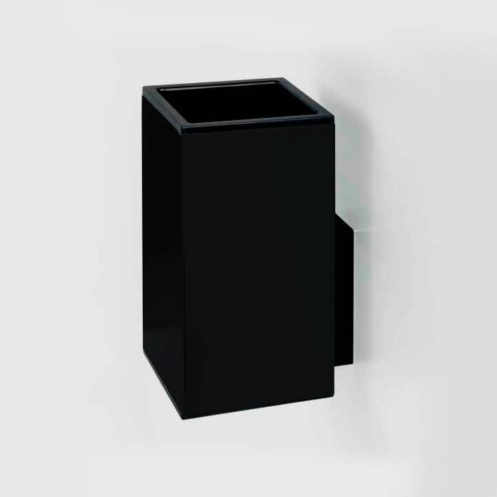 Стакан подвесной Colombo Design MiniQ чёрный матовый B5002.NM