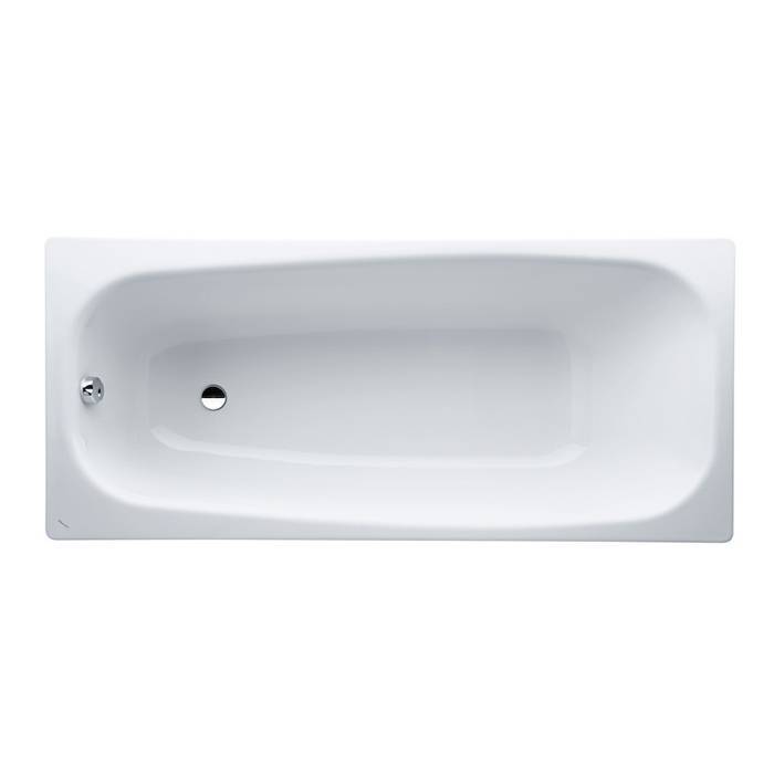 Ванна встраиваемая Laufen Pro 170x75 см стальная шумоизоляция антискольжение белый 2.2595.0.600.040.1