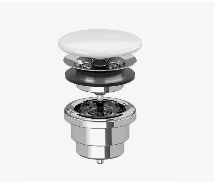 Донный клапан для раковины Villeroy & Boch незапираемый 32 мм 68080001