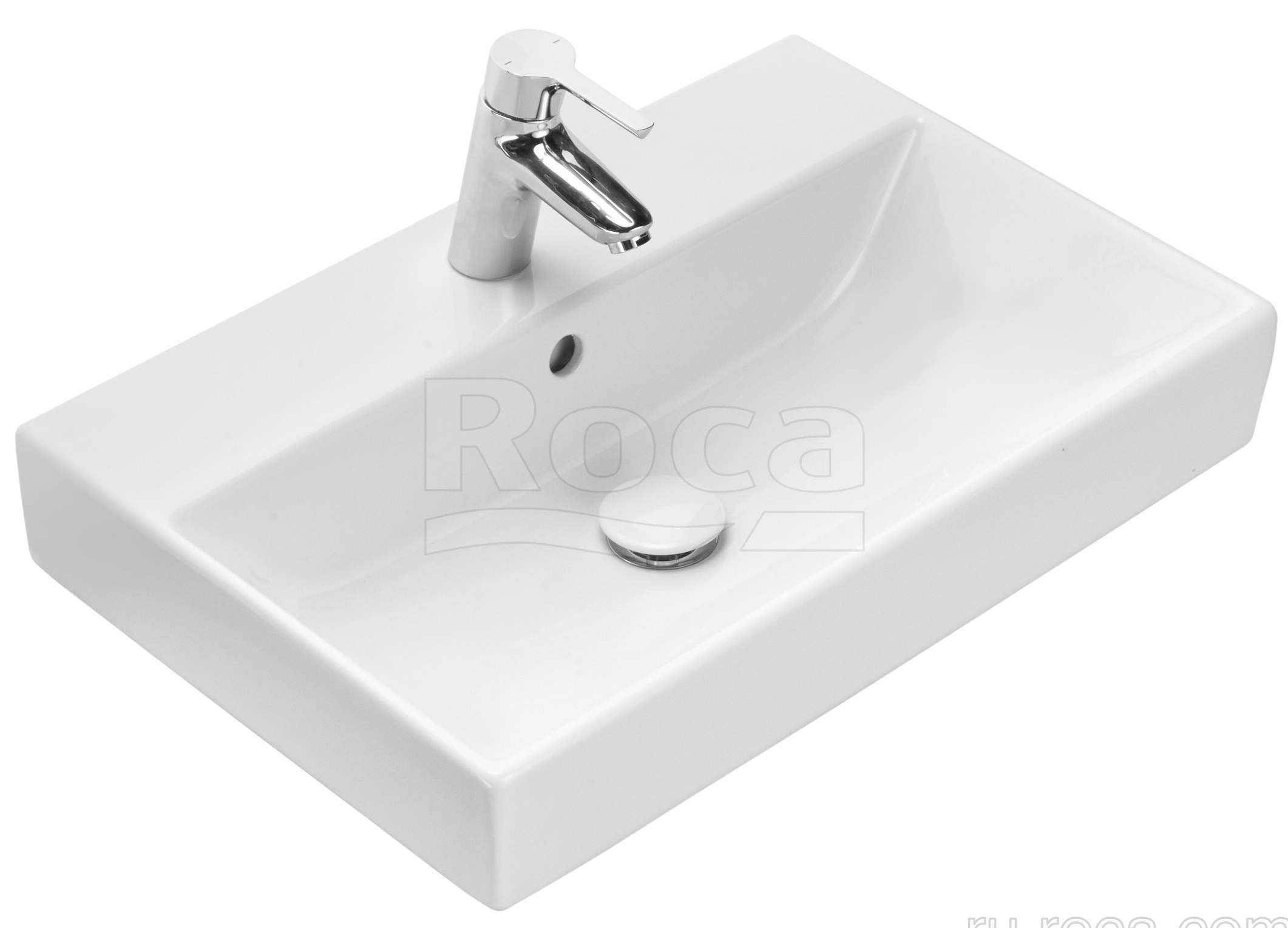 Раковина накладная Roca Oleta 600х390х163 мм 3274C400Y