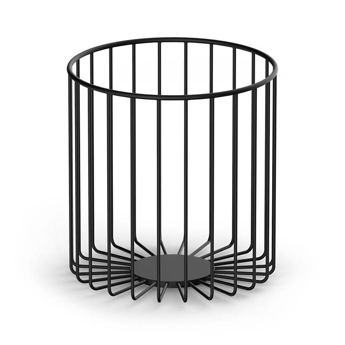 Ведро для мусора Decor Walther DW 220 напольное черный матовый 0859260