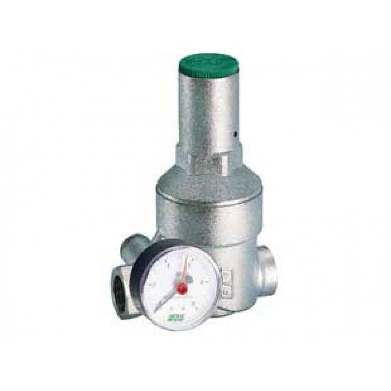 Редуктор давления FAR 3/4 ВР-ВР с манометром хромированный FA 2855 34