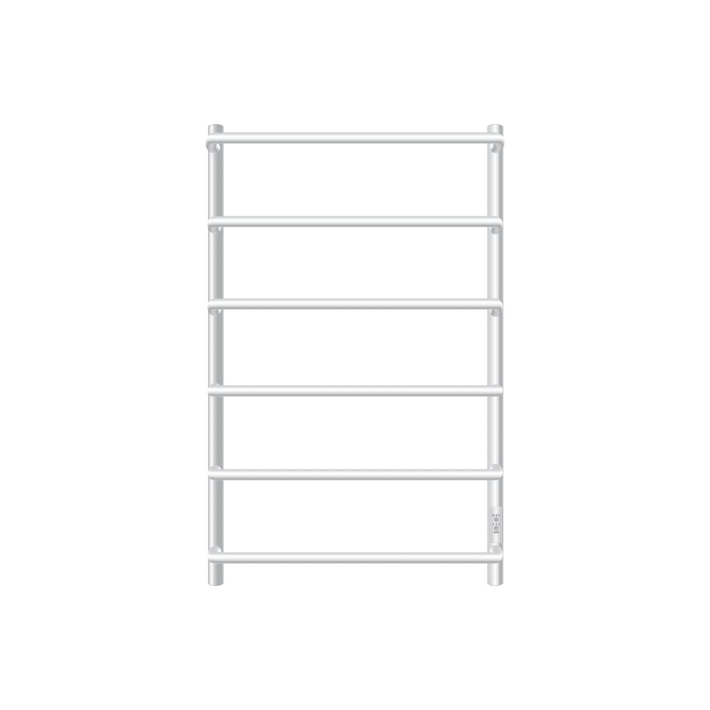 Полотенцесушитель электрический Primoclima Step E White 800х500 мм 6 секций Step E White 80*50 6