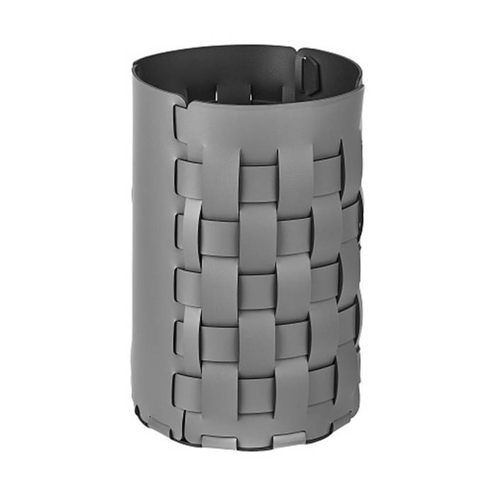 Корзина для мусора ADJ Bottega 22х35 см серый/черный 2035.03/01