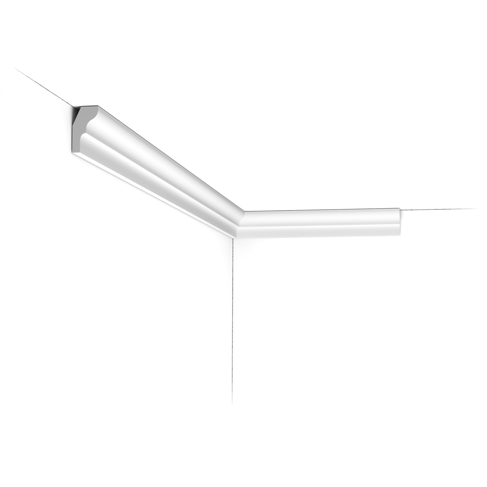 Карниз потолочный Orac Decor Axxent 20x43x2000 мм CX111