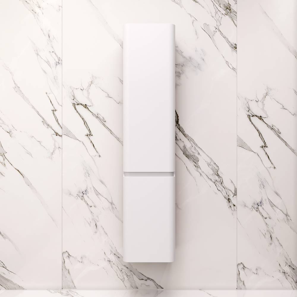 Шкаф-пенал подвесной 40 см AM.PM Sensation правый белый глянец M30CHR0406WG