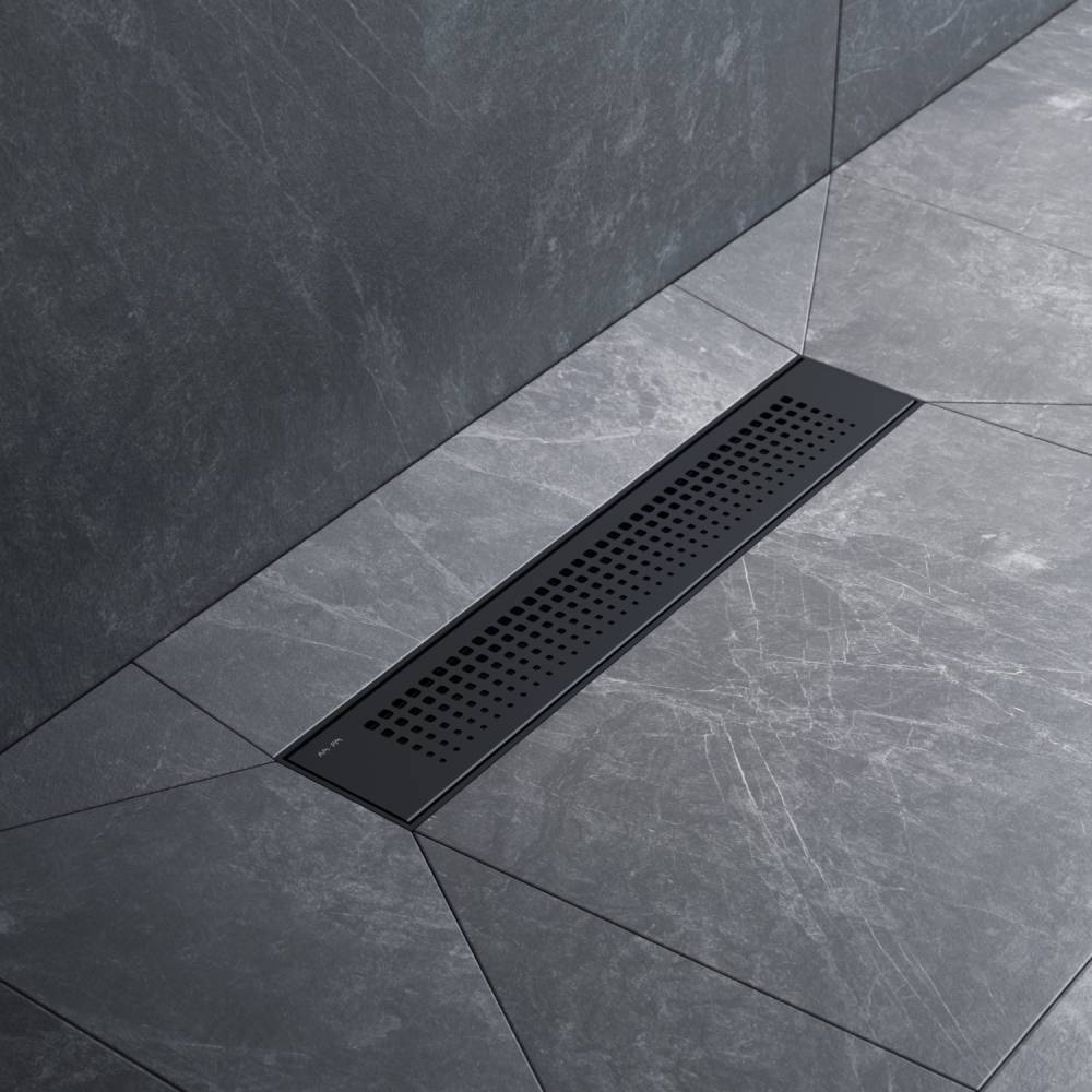 Трап для душа линейный AM.PM PrimeFlow универсальный затвор Cut Gradient 40 см W02SC-P11-040-01BM