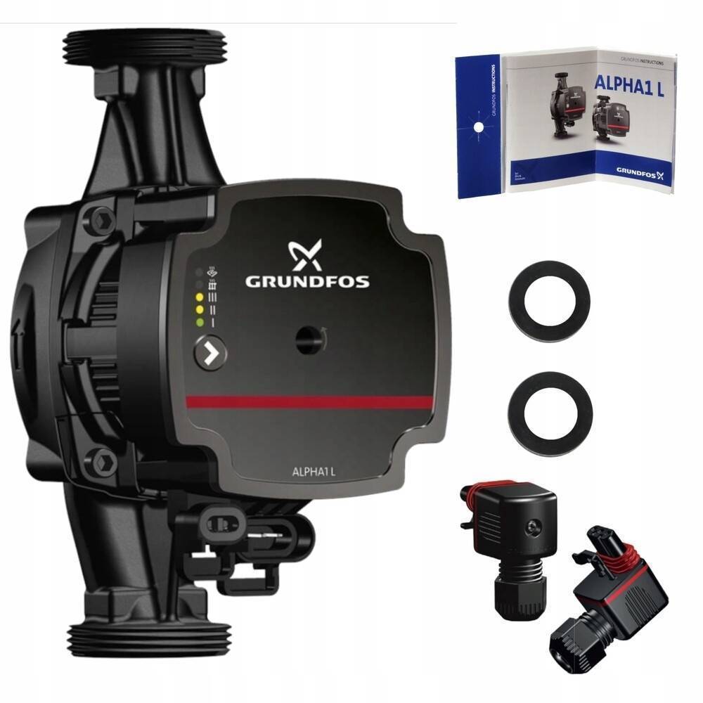 Насос циркуляционный Grundfos ALPHA 1L 32-40 180 мм с гайками 99199613