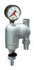 Фильтр механической очистки FAR с поворотным соединением 3/4 ВР-НР 100 мкм с манометром FA 39A6 34100