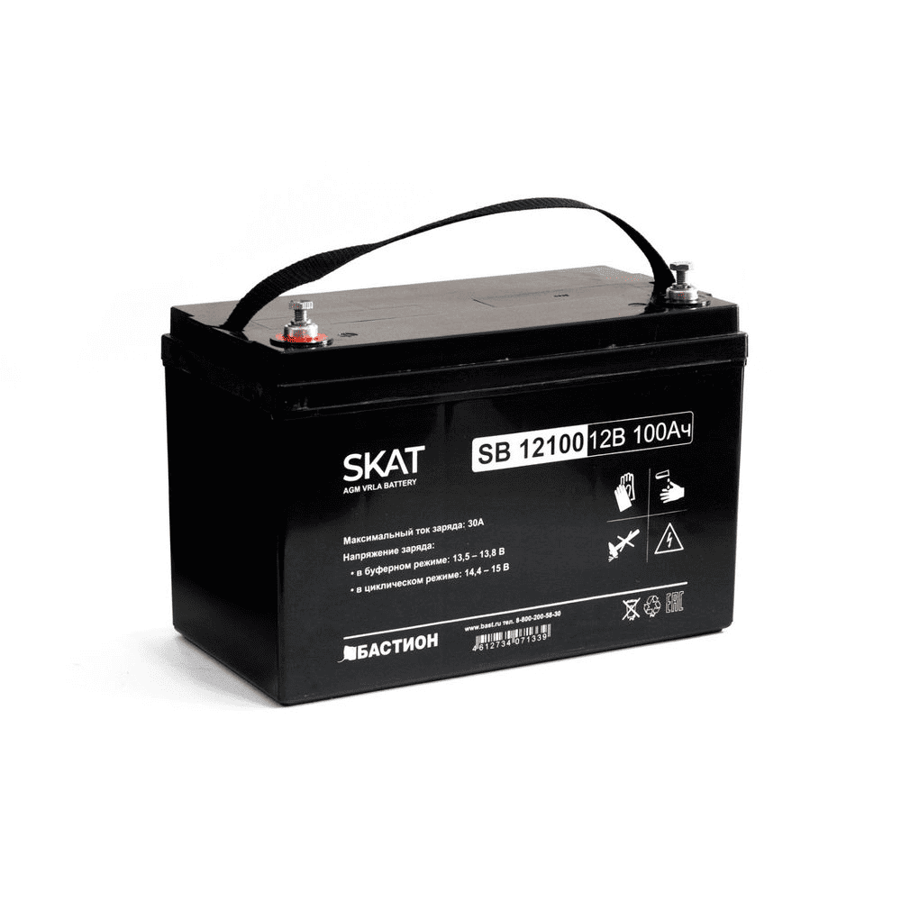Аккумуляторная батарея Skat SB 12100 AGM 12 В 100 Ач 2542