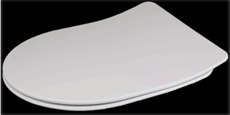 Сиденье для унитаза Aquame PRO тонкое SoftClose Quick Release AQM1207