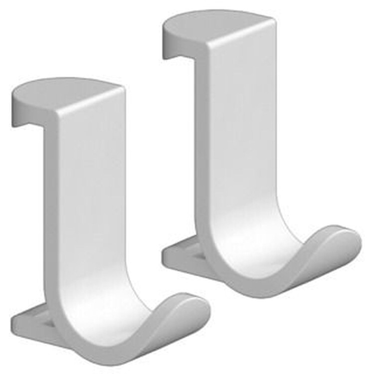 Крючок широкий Hansgrohe WallStoris матовый белый 27914700