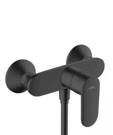 Смеситель для душа Hansgrohe Vernis Blend однорычажный внешний монтаж матовый черный 71640670