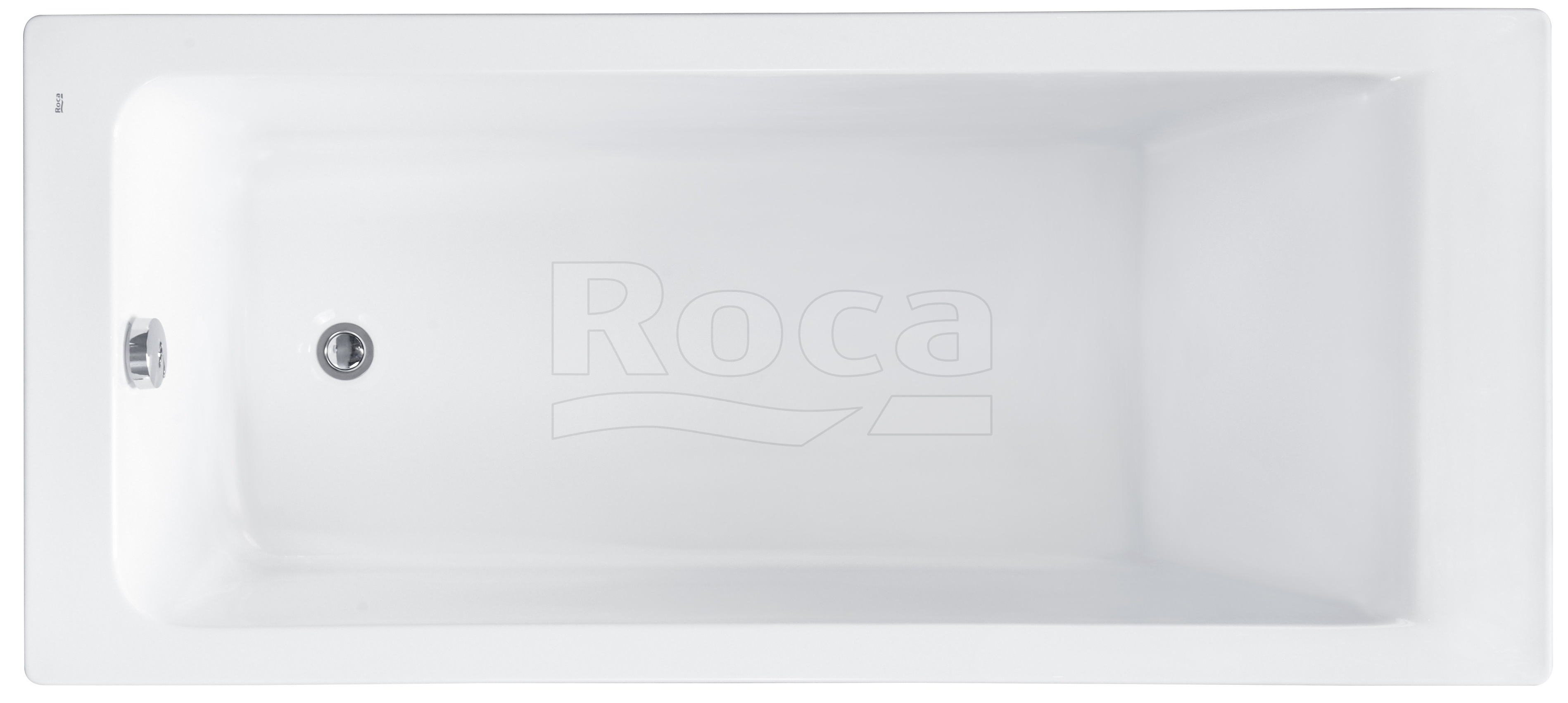 Ванна акриловая Roca Easy 1700x700 мм 250 л прямоугольная ZRU9302905