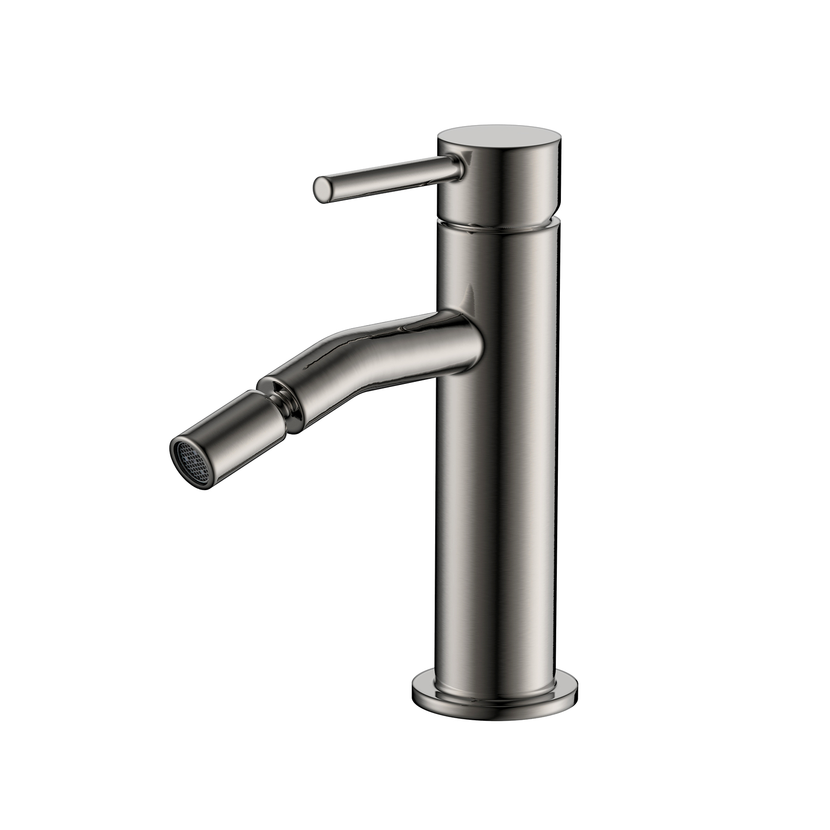 Смеситель для биде AQUAMERIT Siena оружейная сталь AQM6216GM