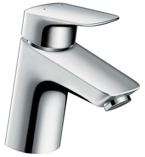 Смеситель для раковины hansgrohe MyCube M 67 мм со сливным гарнитуром 71010000