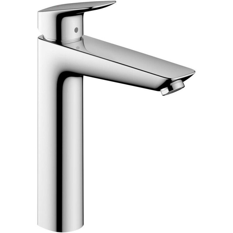Смеситель для раковины hansgrohe Logis 190 однорычажный без сливного гарнитура хром 71091000