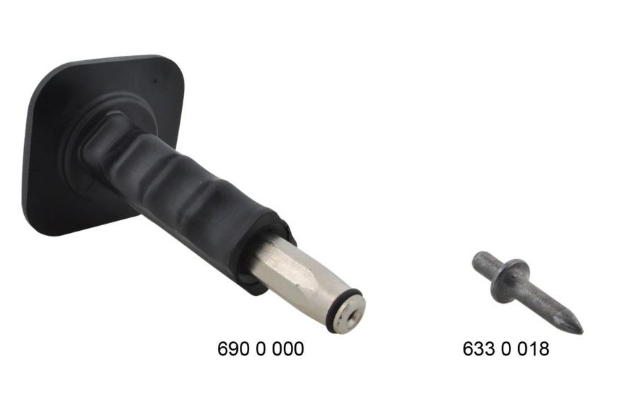 Дюбель забивной Walraven BIS 4 мм с эргономичной ручкой 6900000