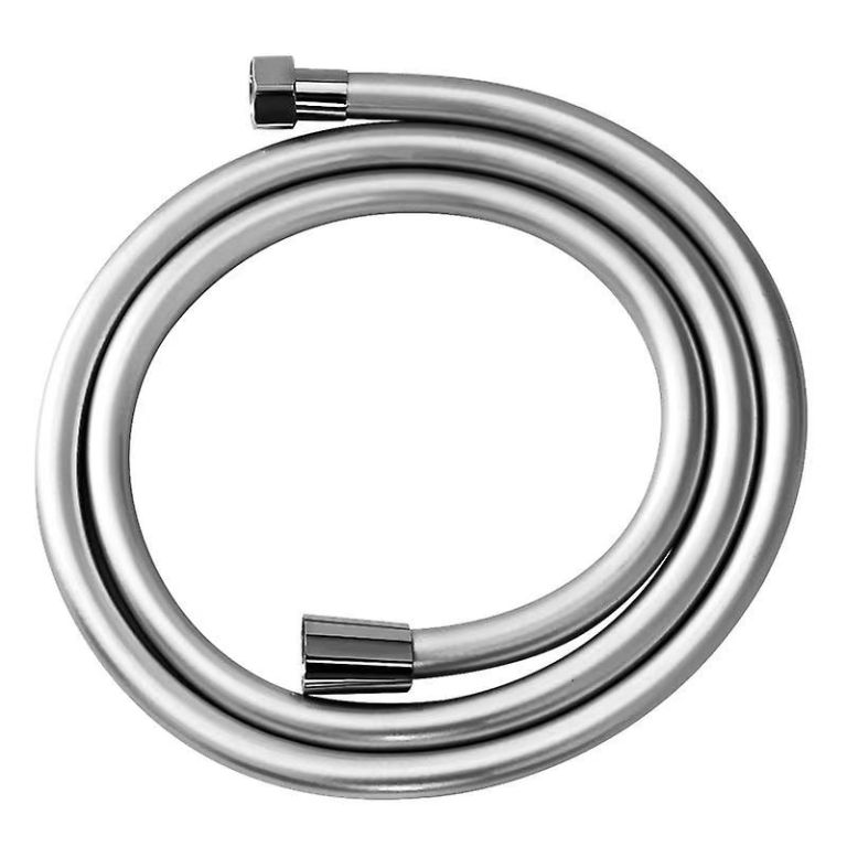 Шланг душевой Aquame ПВХ 1500 мм с защитой от скручивания хром AQM1500CR