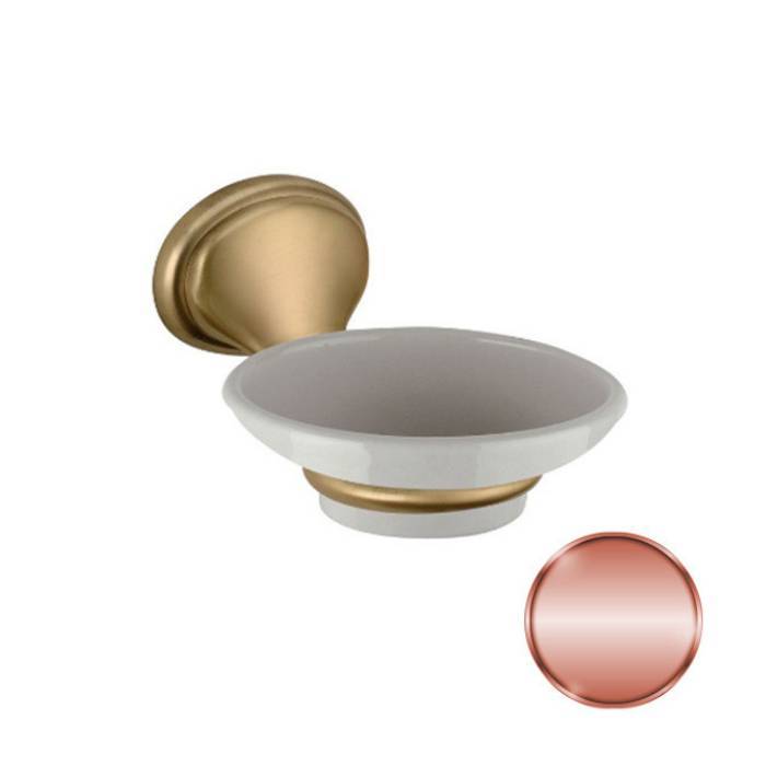 Мыльница Daniel Revival подвесная керамика белый/медь REPS950 vr 64