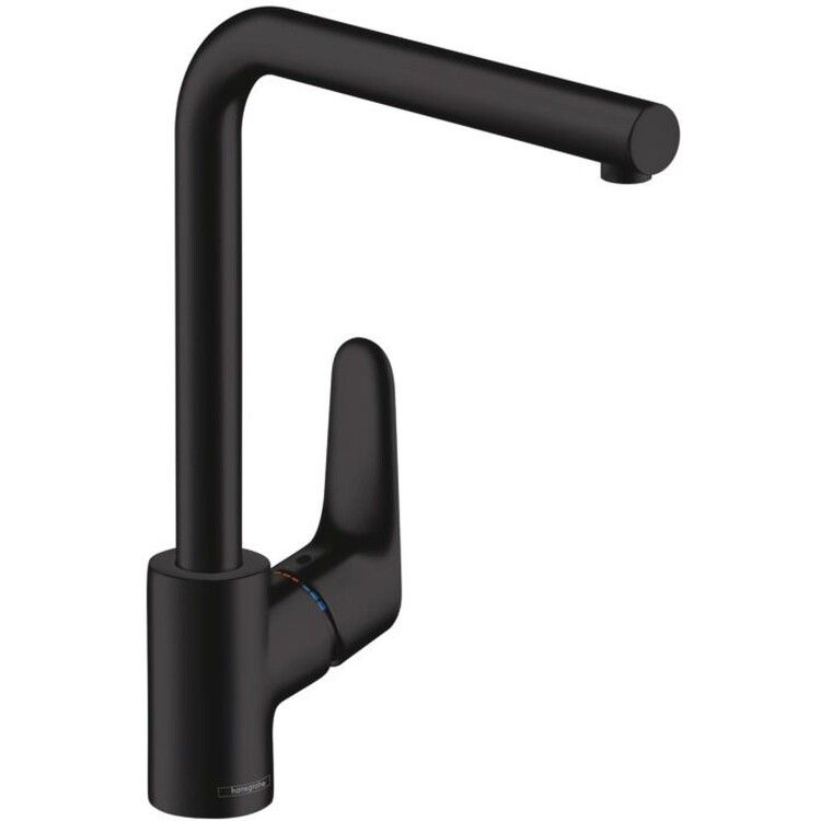 Смеситель для кухни Hansgrohe Focus M41 280 1jet матовый черный 31817670