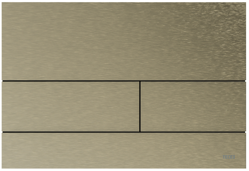 Панель смыва для унитаза TECE TECEsquare II металлическая никелированный сатин 9240843