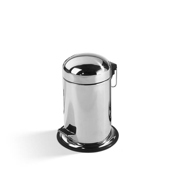 Ведро с педалью напольное Decor Walther TE 30 17x31 см сталь полированная 0608170