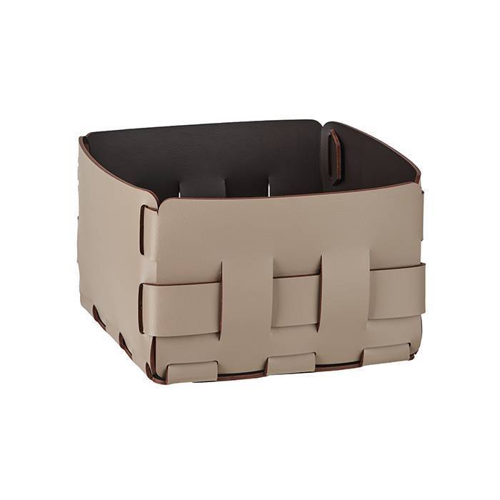 Корзинка ADJ Mini Bottega 19x19x13 см капучино/шоколад 1019.04/06