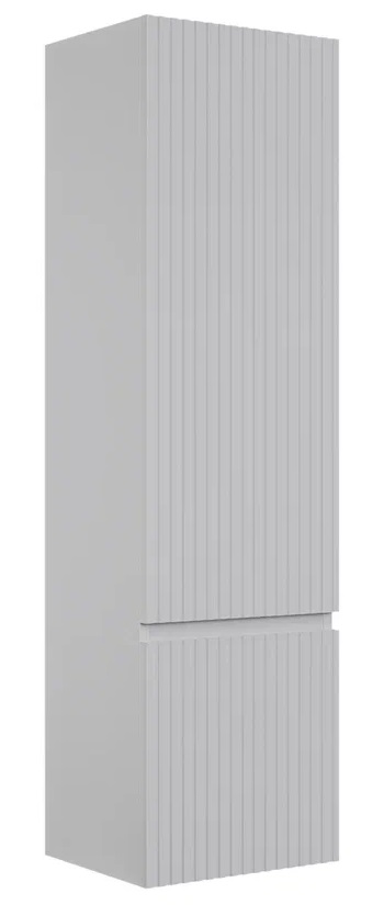 Пенал для ванной AquaMoon подвесной серый AQM9001GM