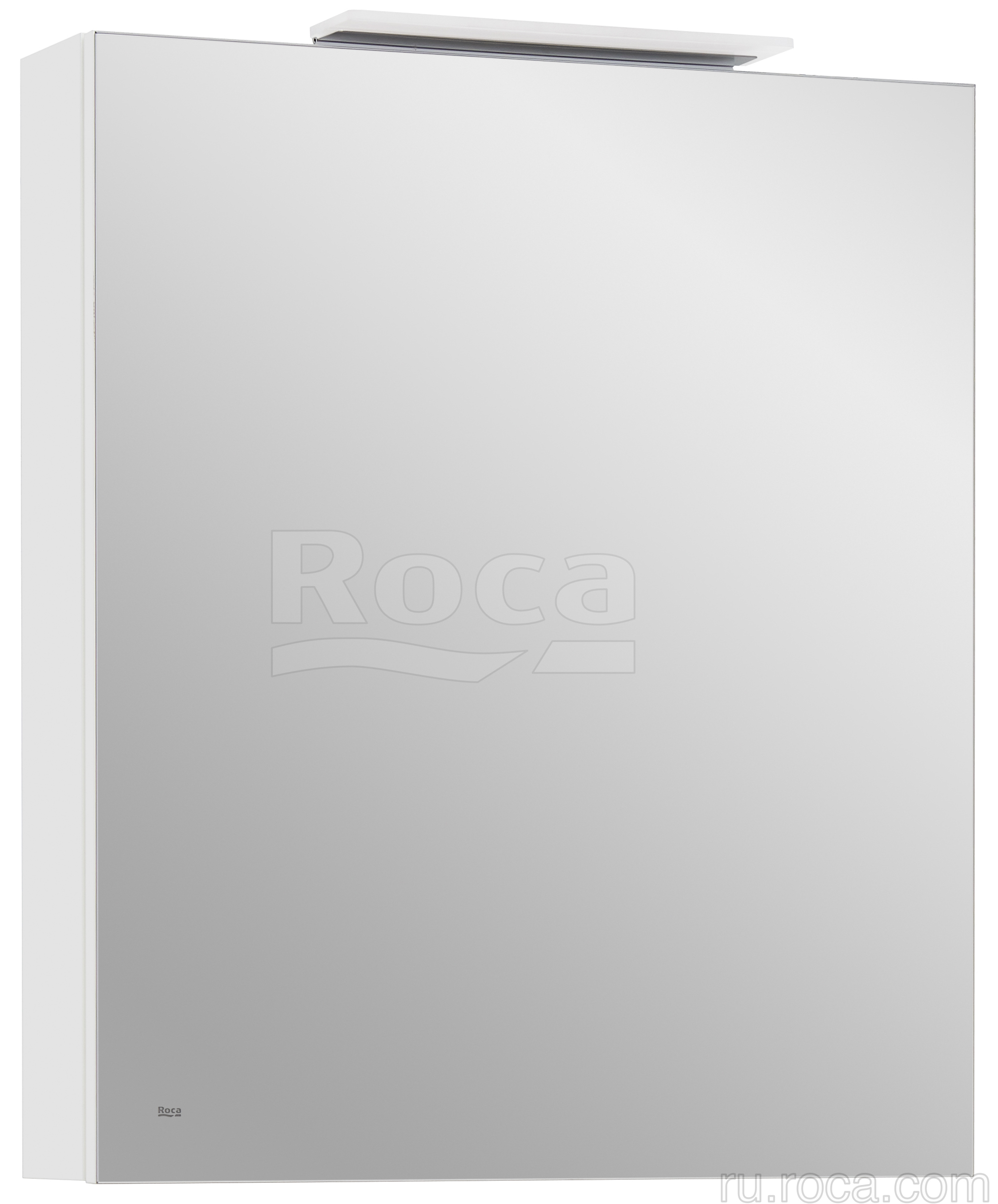 Шкаф зеркальный Roca Oleta правый 600х700х137 мм LED Белый глянец A857646806
