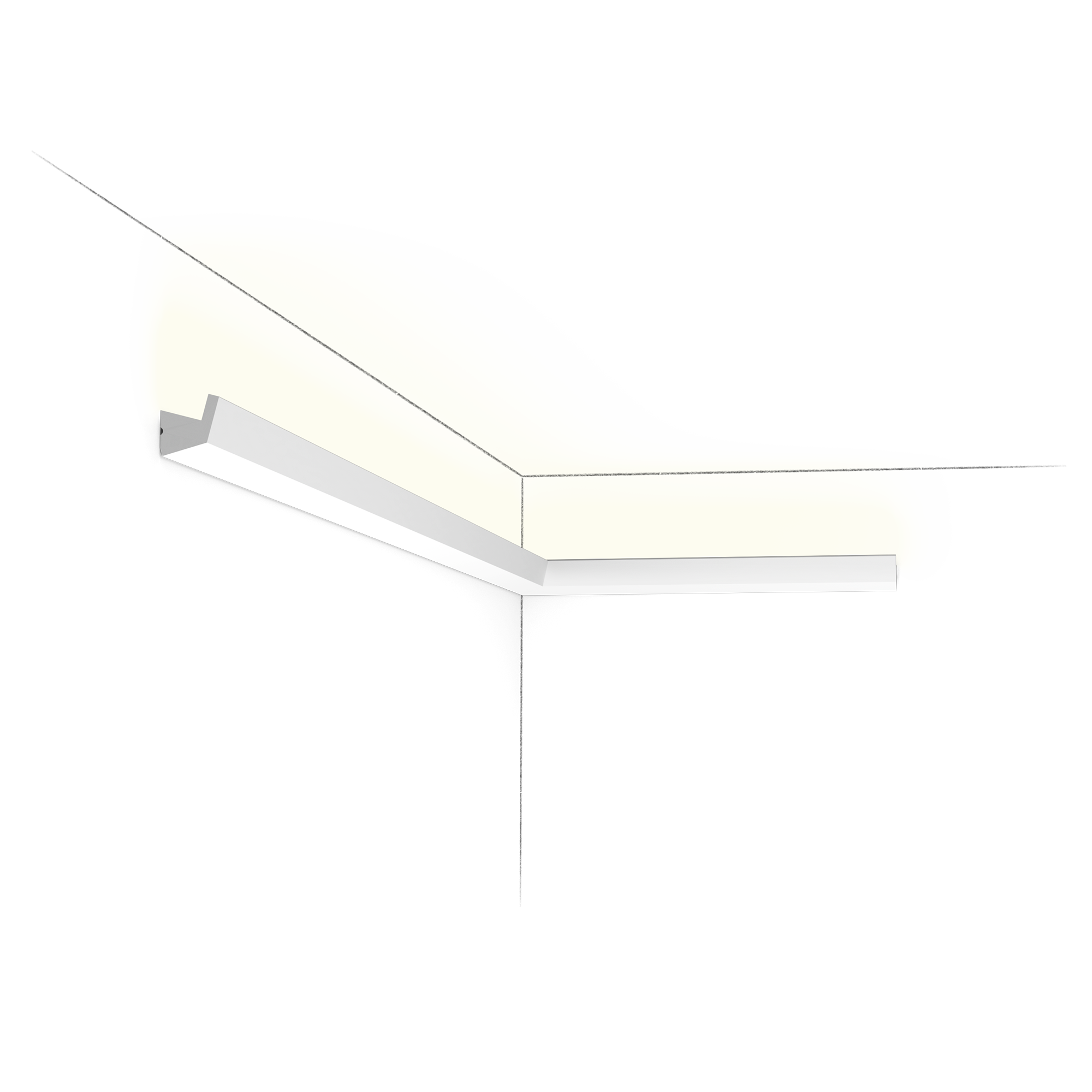 Карниз для скрытого освещения Orac Decor CX189