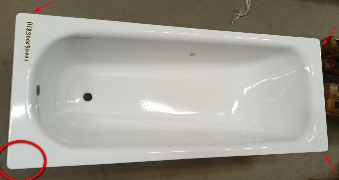 Ванна стальная Kaldewei Saniform Plus 363-1 1700x700 мм Antislip Perl-Effekt 111830003001