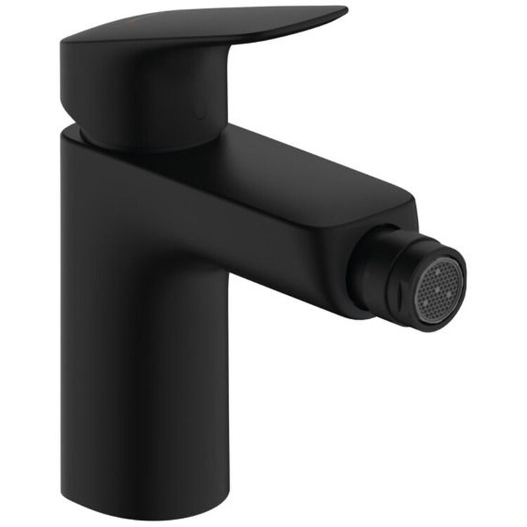 Смеситель для биде Hansgrohe Logis 100 однорычажный матовый черный 71200670