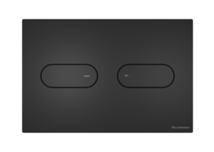 Клавиша смыва Artceram Inox 710 245х165 мм 2 режима Black Matt 710.000.BM