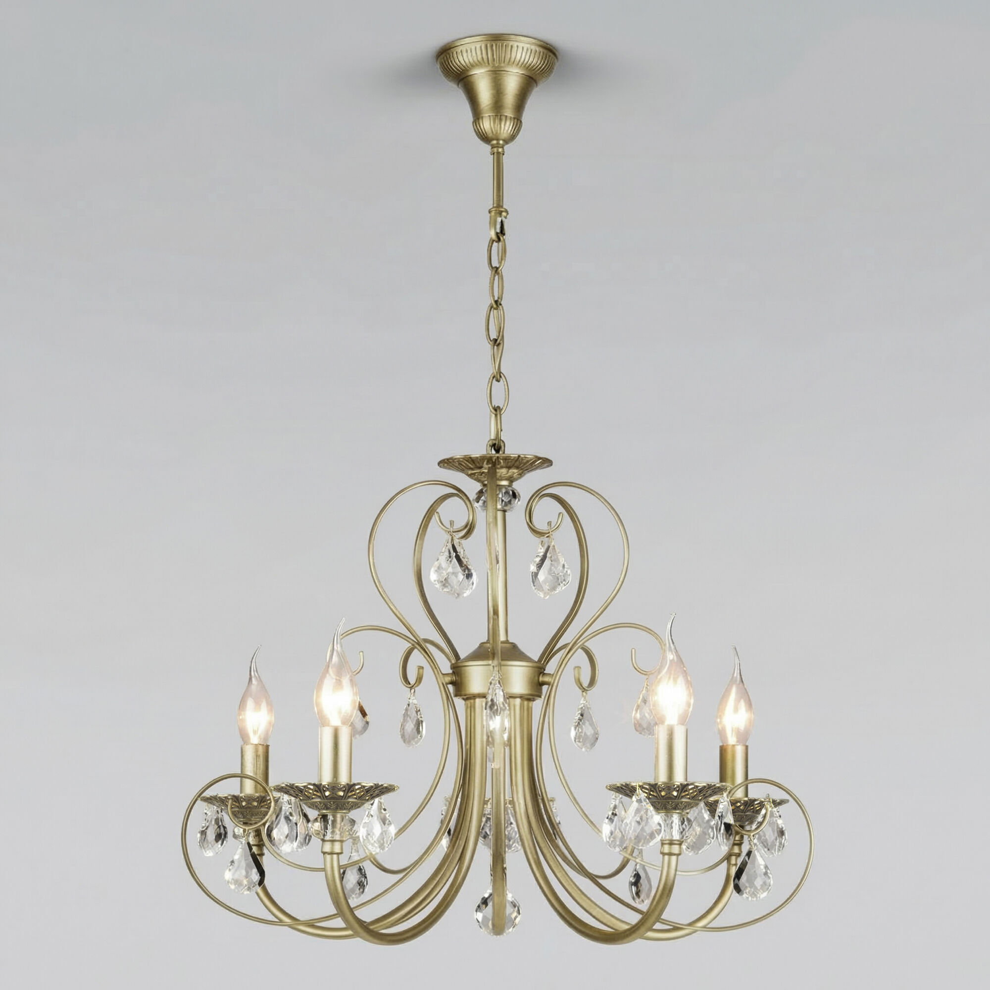 Подвесная люстра с хрусталем 3305/5