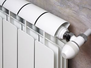 Радиатор биметаллический Atlant BM 350 10 секций боковое подключение RAL 9016 at35010g