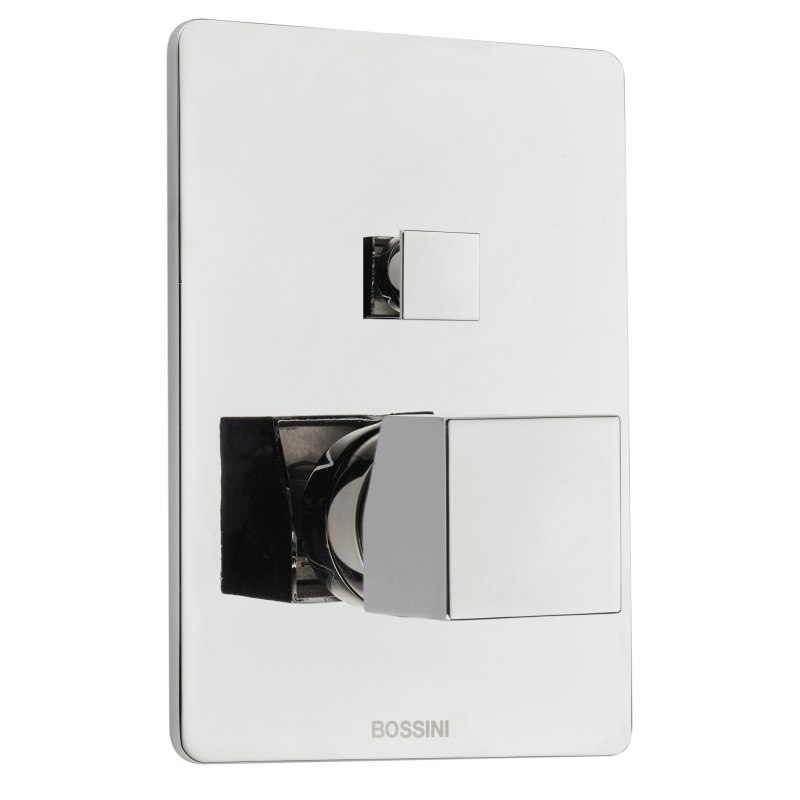 Смеситель для душа Bossini Cube встраиваемый внешняя часть хром Z00063.030