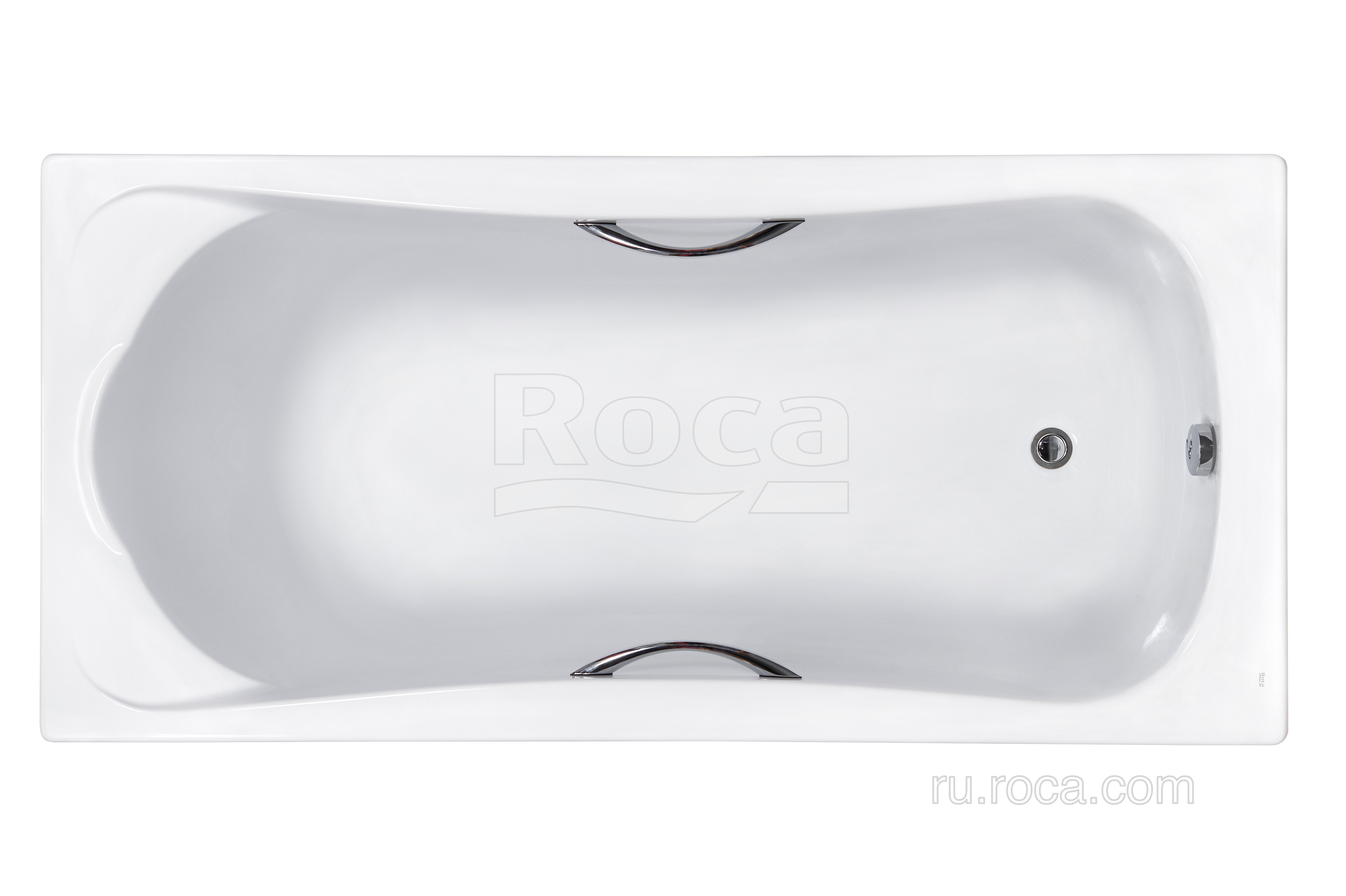 Ванна акриловая Roca BeCool 1800x800 мм с отверстиями для ручек ZRU9302782