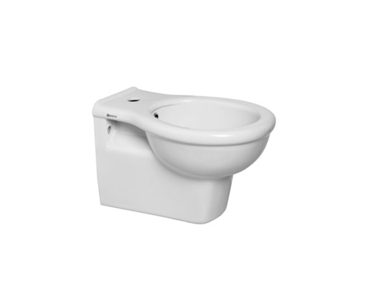 Биде подвесное Sbordoni Palladio 1 отверстие белый/бронза 7098 BR