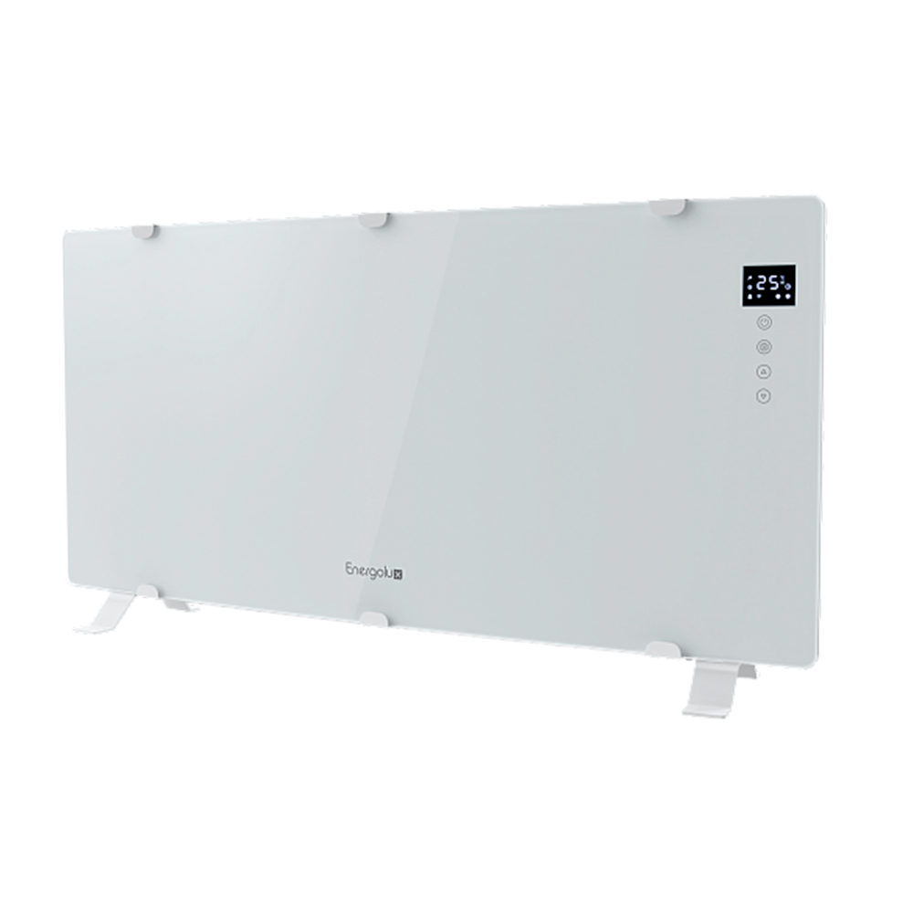 Конвектор электрический Energolux Jungfrau 2200 Вт белое стекло ECH-2200E-J1-WG